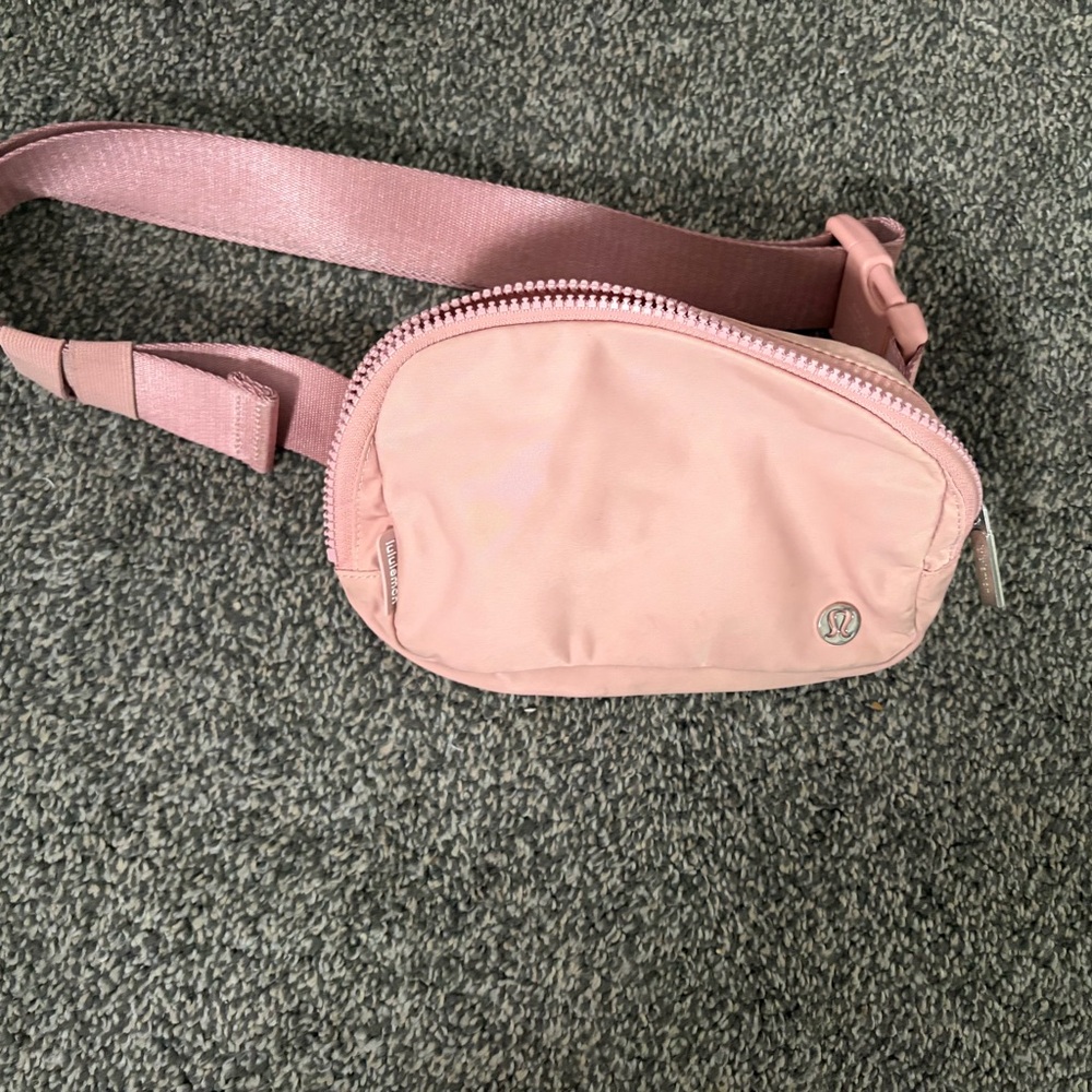 lululemon athletica Blush Pink Crossbody Belt Bag
